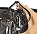 Tom David Lewis Compact Multi-Purpose Organizer Zipper Pouch Purse with Leatherette Key Fob - Versatile Cosmetic Bag, Makeup Bag, Vanity Bag, and Travel Toiletry Bag for All Your Essentials
