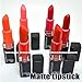 6 KLEANCOLOR MADLY MATTE LIPSTICK SET VIVID RED MELON ORANGE LIP STICK