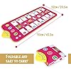 Magicfun Piano Mat, Music Dance Mat Toy for Toddlers, Double side Keyboard Play mat with 7 Animal Sounds, Educational Musical Carpet Gifts for Toddlers Boys Girls over 3 years old, 110 x 52 cm.