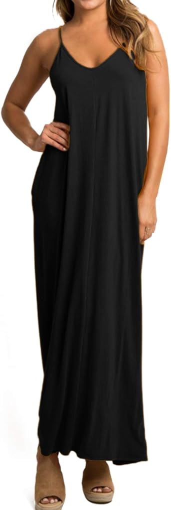 spaghetti strap sundress long