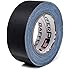REAL Professional Premium Grade Gaffer Tape by Gaffer Power - Made in the USA - Black (Available in White, Red, Green, Blue) 2 Inch X 30 Yards - Heavy Duty Gaffer's Tape - Non-Reflective - Waterproof - Multipurpose - Better than Duct Tape!