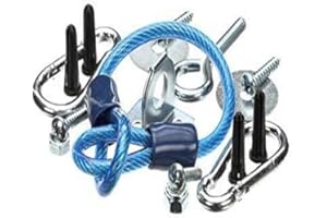 Dormont RDC24 Restraining Device Kit with 10" Cable & Hardware for 12" & 24" Hose