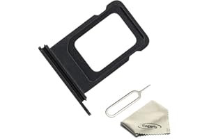 Sim Card Tray Replacement for iPhone 13 Compatible with iPhone 13 Sim Tray Holder Slot (Midnight)