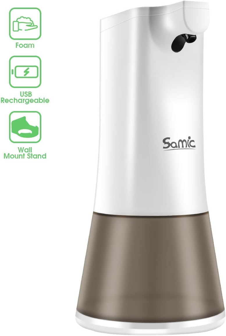 Rechargeable Liquid Foam Soap Dispenser, Automatic