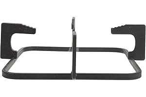 Luxshiny Stove Trivets Wok Burner Wok Burner Iron Wok Support Iron Wok Rack Wok Ring Wok Support Ring Rings Square Gas Oven Accessories Gas Stove Burner Pot Stove Stand (8.14X8.14X2.36 inch)