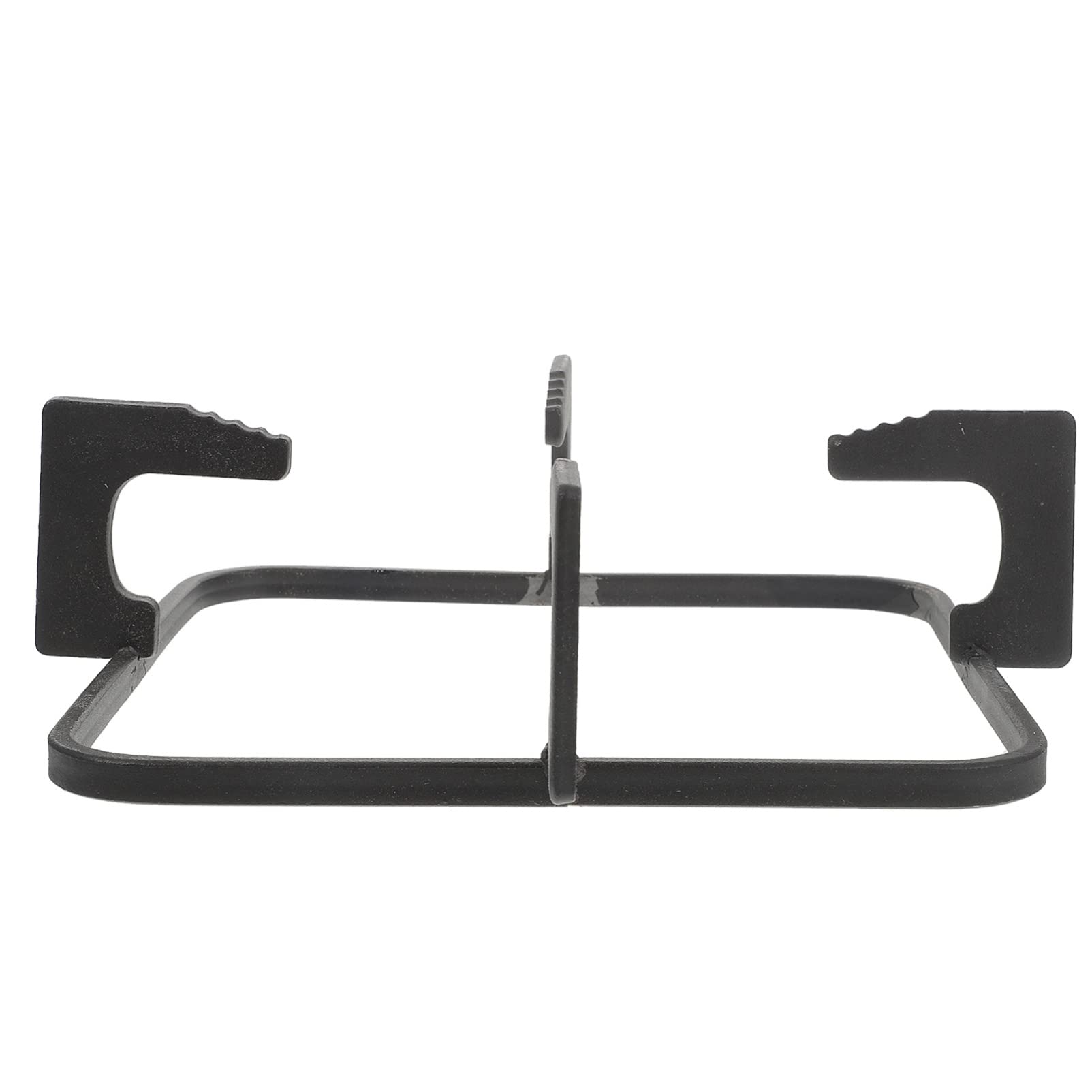 Photo 1 of Luxshiny Stove Trivets Wok Burner Wok Burner Iron Wok Support Iron Wok Rack Wok Ring Wok Support Ring Rings Square Gas Oven Accessories Gas Stove Burner Pot Stove Stand (8.14X8.14X2.36 inch)