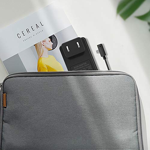 BOLWEO Surface 3 Charger, 13W 5.2V 2.5A Power Supply Adapter Charger Compatible with Microsoft Windows Surface 3, Model 1623 1624 1645 1657 Tablet Micro USB Charging Cord 4.9ft