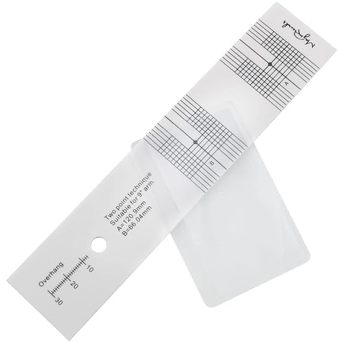 WHYHKJ Cartridge Alignment Protractor Tool Pickup Calibration Distance ...
