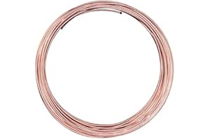4LIFETIMELINES True Copper-Nickel Alloy Non-Magnetic Brake Line Tubing Coil - 1/4 Inch, 100 Feet