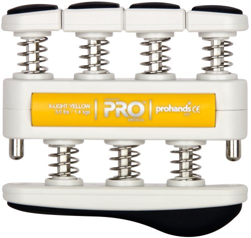 PRO Medical Hand and Finger Exerciser, Yellow, X-Light