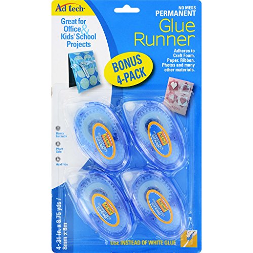 Permanent Glue Runner 4/Pkg-.31