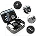 BAGSMART Electronics Travel Organizer Bag for Adaptors, Chargers, iPhone, ipad air, ipad Mini, 9.7'' Ipad Pro, Kindle, Grey