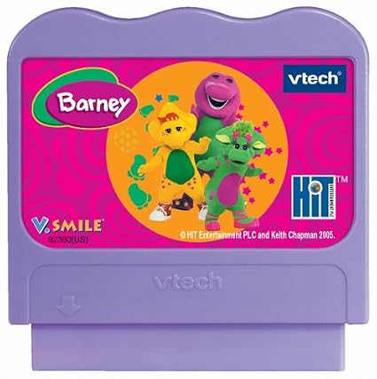 Vtech Vsmile Smartridge Barney The Land Of Make Believe - 