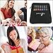 Lighted Crochet Hooks with Case Value Pack 9/pkg Set LED Lite Hooks - Ergonomic Soft Grip Handle Needles for Arthritic Hands & Organizer. Color Coded Illuminated Set of 9 Hooks Size 2,5mm To 6,5mm