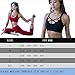Helisopus Women's Strappy Crisscross Back Support Yoga Gym Sports Bra Tops Black