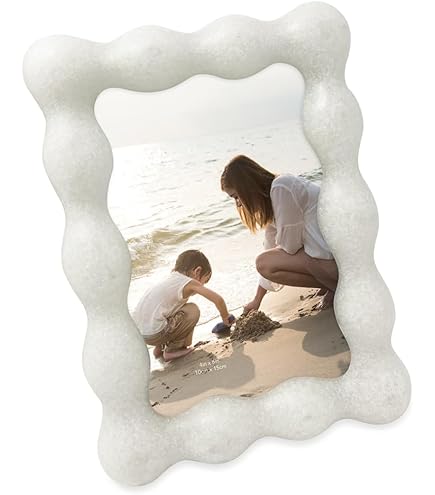 Amazon.com - Jonathan Adler Eden White Porcelain Picture Frame, 4