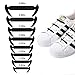 Wangtian No Tie Shoelaces,Silicone Elastic Shoelaces for Sneaker Boots Board Shoes and Casual Shoes Easy to Clean(2 Pair)