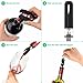 Vremi Electric Wine Opener Set - Automatic Wine Bottle Opener - Electric Corkscrew Auto Wine Opener with Electronic Chargeable Base - Rechargeable Cordless Wine Opener with Pourer and Foil Cutter