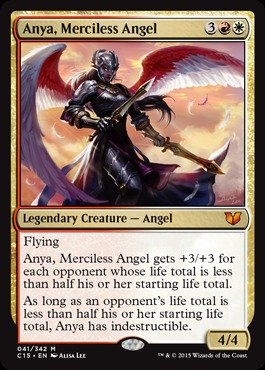 Magic: the Gathering - Anya, Merciless Angel (041/342) - Commander 2015