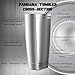 Pandaria 20 oz Stainless Steel Vacuum Insulated Tumbler with Lid - Double Wall Travel Mug Water Coffee Cup for Ice Drink & Hot Beverage, Flame Skull