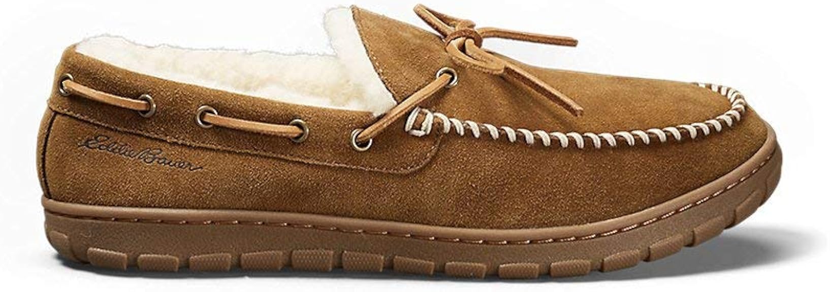 men's eddie bauer shearling scuff slippers