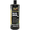 Meguiar's Pro Speed Compound M10032 - Fast-Cutting Compound for Heavy Scratch and Swirl Removal - Professional Car Polish - Compound That Removes up to 1200 Grit Sanding Marks, 32 Oz