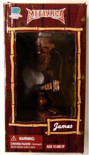 Collectible 2005 SEG Metallica JAMES HETFIELD Tiki Bobblehead (Figure, Bobble)