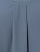 Youtalia Women 3/4 Sleeve Tops, Ladies Chiffon V Neck Blouse Pleated Curved Hem Casual Tunic Tops (XX-Large, Blue Grey)