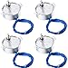 SATINIOR Electric Motor Synchronous Motor Turntable Synchron Motor 100-127Vac 50/60Hz 4W CCW/CW Direction for Hand-Made, School Project, Model or Guide Motor (5-6RPM, 4 Packs)