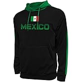Icon Sports Men’s Pullover Hoodie – Official Soccer Football Club Team Casual Long Sleeve Sweatshirt Sports Active Top