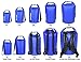 MARCHWAY Floating Waterproof Dry Bag Backpack 5L/10L/20L/30L/40L, Roll Top Sack Keeps Gear Dry for Kayaking, Rafting, Boating, Swimming, Camping, Hiking, Beach, Fishing (Dark Blue, 30L)