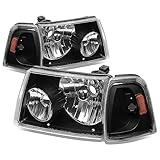 [Halogen Model] 4Pcs Factory Style Headlight Lamps
