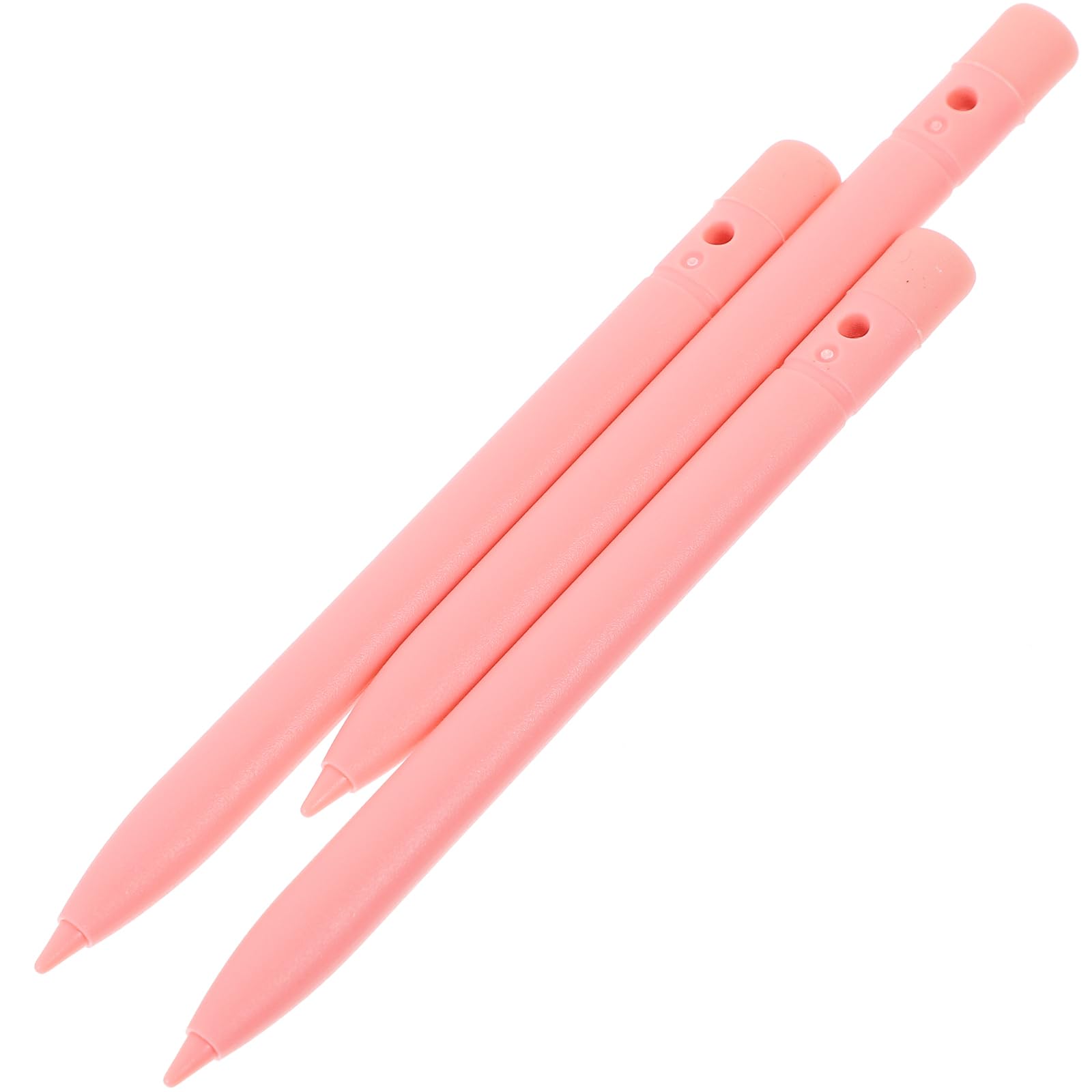 Solustre 3pcs Stylus for LCD Writing Board, Replacement Stylus LCD Tablet Pen Touch Screen Pen (Pink)