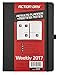 Action Day 2017 - World´s Best Action Planner - Layout Designed to Get Things Done - Weekly Daily Monthly Yearly Agenda, Calender, Appointment, Organizer & Goal Journal (8x11 / Thread-Bound/Black)