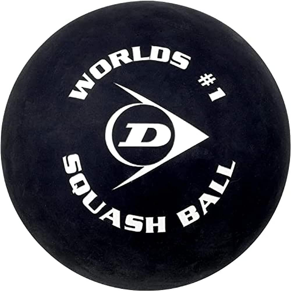 Dunlop Giant Squash Ball, 9,5", Black