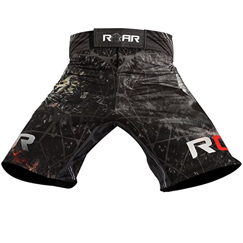 Roar Boxing Mixed Martial Arts MMA Cage Fighting Shorts BJJ Grappling No Gi Wear (Dragon, Medium) - Thumbnail 7
