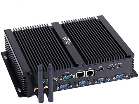 Windows 10 Industrial PC I5 4200U 2 HDMI 6 COM 2 Intel Nics 4G RAM 500G HDD I4