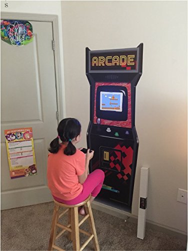 Removable Wall Arcade Game Machine Cabinet Sticker - Video Game Posters