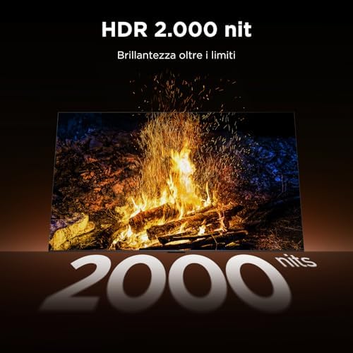 65Q7D Pro – Smart TV SQD‑Mini LED 4K HDR10+ da 65", 2.000nit