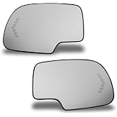 Gjhch Left&amp;Right Side View Convex Mirror with Turn Signal for 03-06 Tahoe | Fit for 2003-2006 Escalade/Escalade ESV EXT, Yukon/Yukon XL 1500 / Yukon XL 2500, Replacement: 88944391 56318