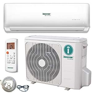 Amazon.com: Innovair Air Conditioner Inverter Ductless Wall Mount Mini ...