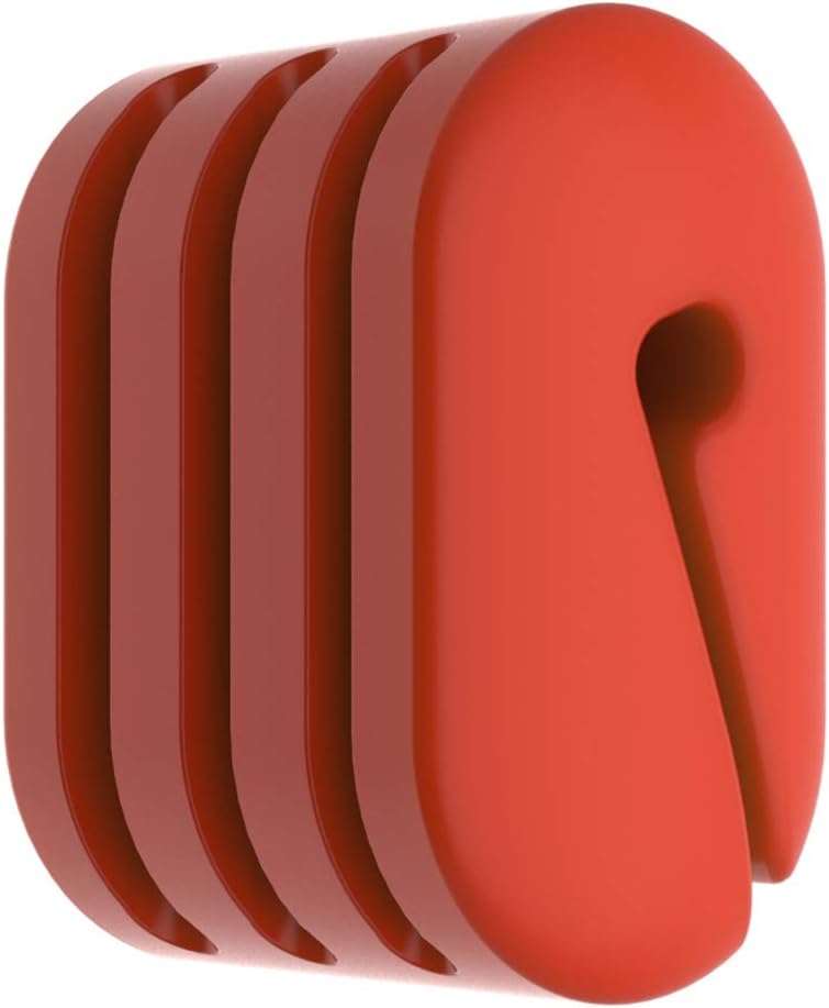 Cappec Universal Slicon Pot Clip/Cup Clip for Temperature Probe of Deep Fryer,Candy Pot, Probe Organizer (Pack of 2)