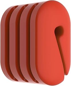 Cappec Universal Slicon Pot Clip/Cup Clip for Temperature Probe of Deep Fryer,Candy Pot, Probe Organizer (Pack of 2)