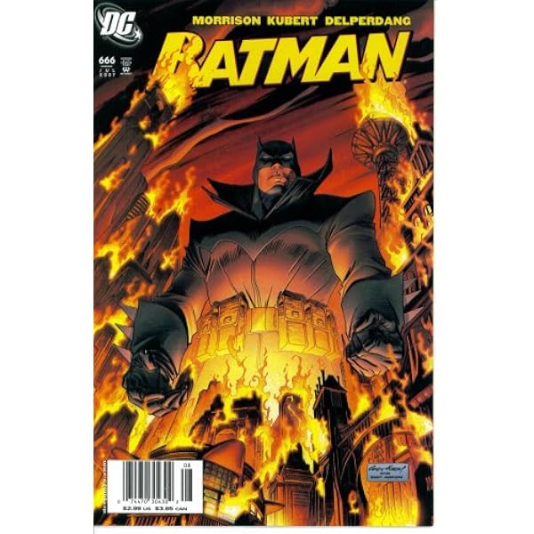 Amazon Com Batman 666 The Legend Of The Batman Dc Comics Grant Morrison Andy Kubert Jesse Delperdang Books