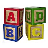 Party Drop Box ABC Blocks Party Favor Boxes