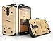 LG K7 Case, Zizo [Bolt Series] w/Free [LG K7 Screen Protector] Kickstand [12 ft. Military Grade Drop Tested] Holster Belt Clip- LG K8 / Tribute 5