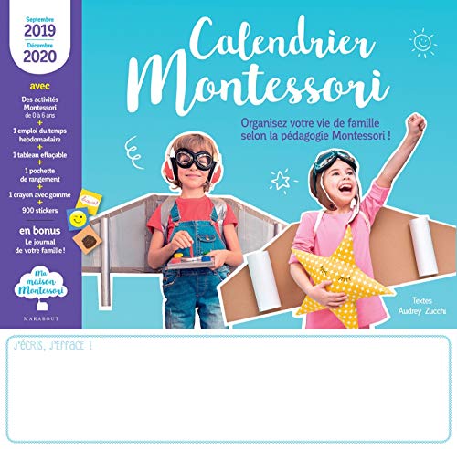 Calendrier Montessori 2019-2020 (Organisation Familiale) (French Edition) by Audrey Zucchi