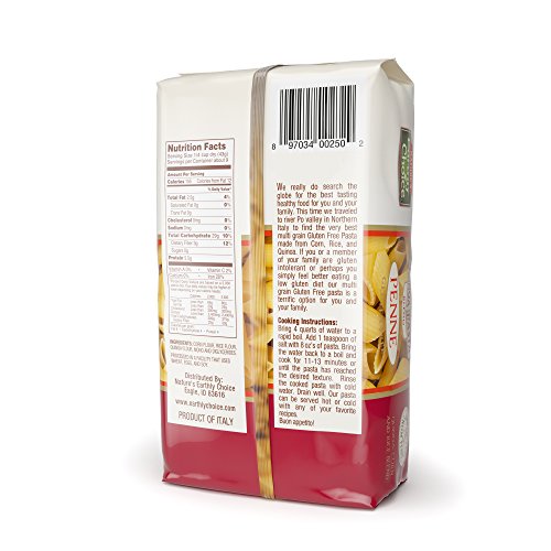 Nature's Earthly Choice Quinoa Pasta Blend, Penne, 17.6 Ounce (Pack of 6)