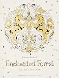 Enchanted Forest Artist's Edition: 20 Drawings to Color and Frame by 