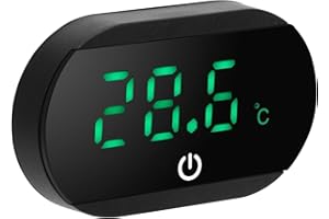 EEEKit Aquarium Thermometer Digital, Wireless Fish Tank Thermometer with Accurate Temperature Sensor for Turtle Reptiles
